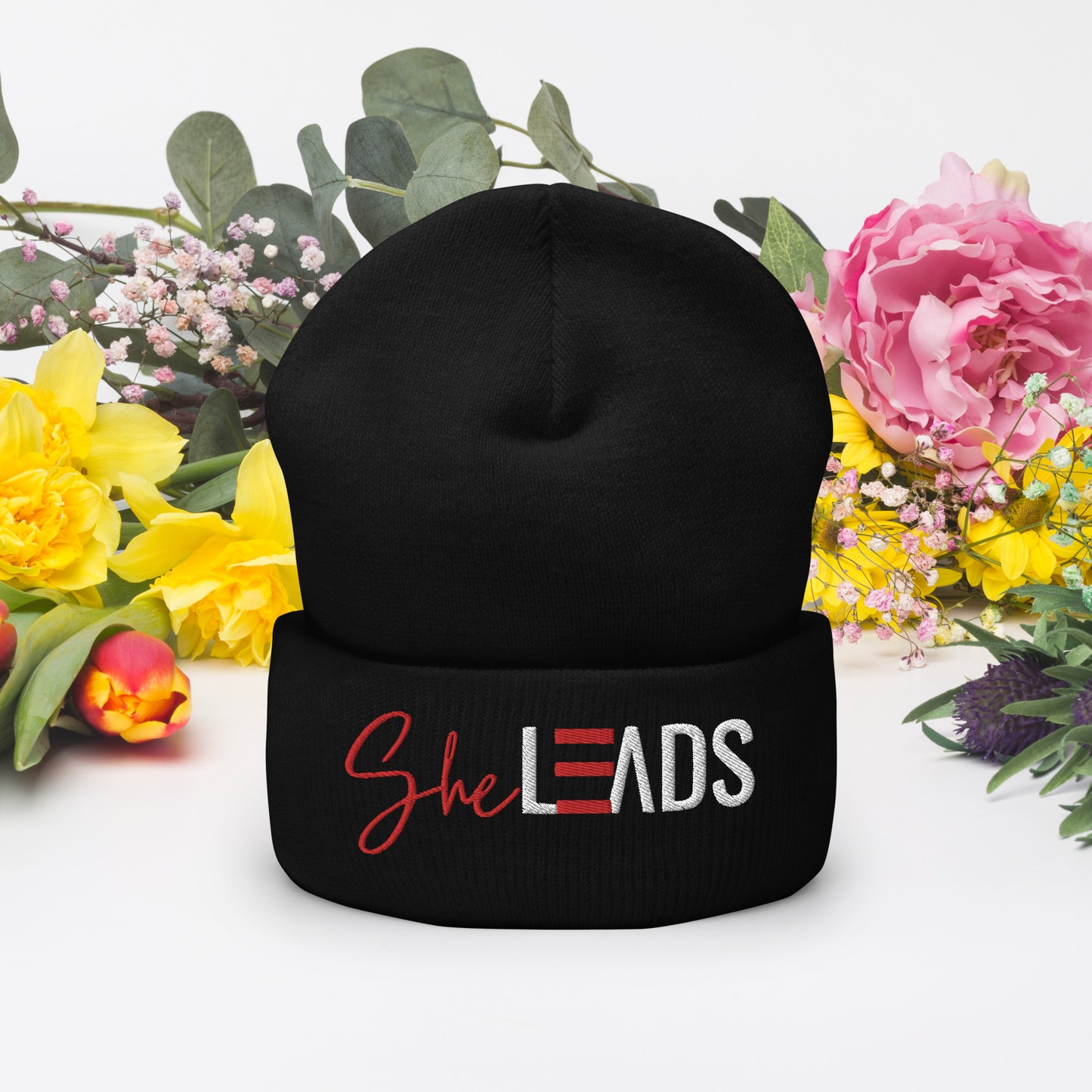 She Leads Collection: Cuffed Beanie