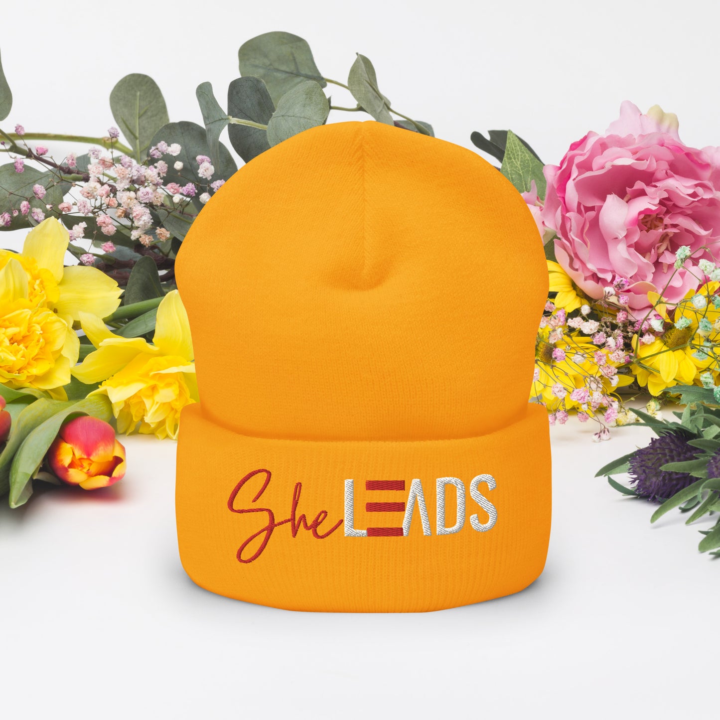 She Leads Collection: Cuffed Beanie