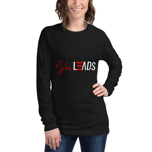 She Leads Collection: Unisex Long Sleeve Tee